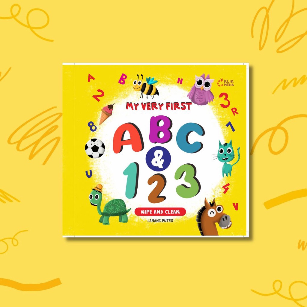 Jual Buku Anak : My Very First ABC & 123 ( Wipe and Clean ) | Shopee ...
