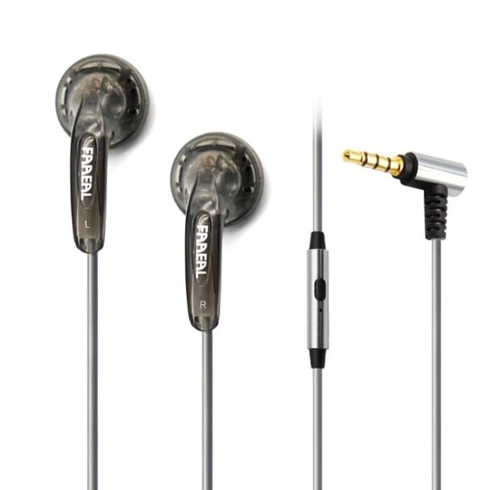 Jual FAAEAL Iris II Earbud Earphone 32 ohm With Mic Headset Smule Zoom