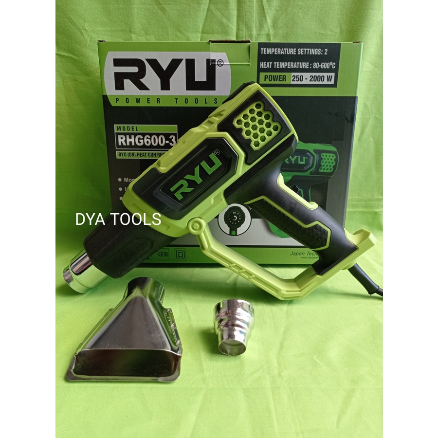Jual HEAT GUN / HEAT GUN MURAH TEKIRO RYU RHG600-3 ( 250-2000 Watt ...