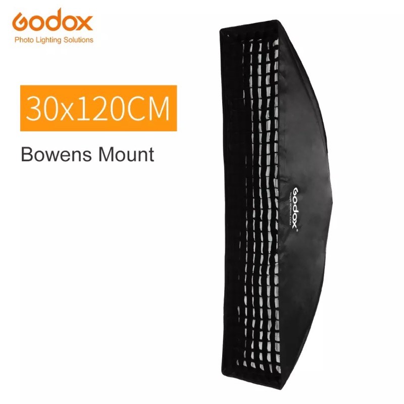 GODOX Softbox Rectangular Tipo Paraguas 30x120 cm con Montura Bowens