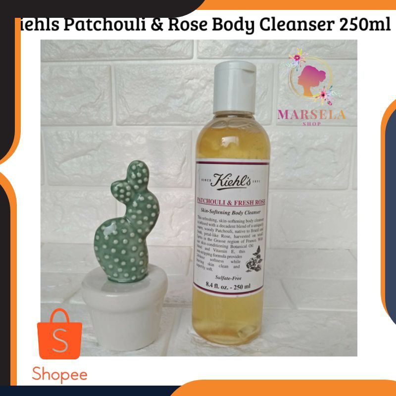 Jual PROMO Kiehls Patchouli Fresh Rose Series Body Cleanser