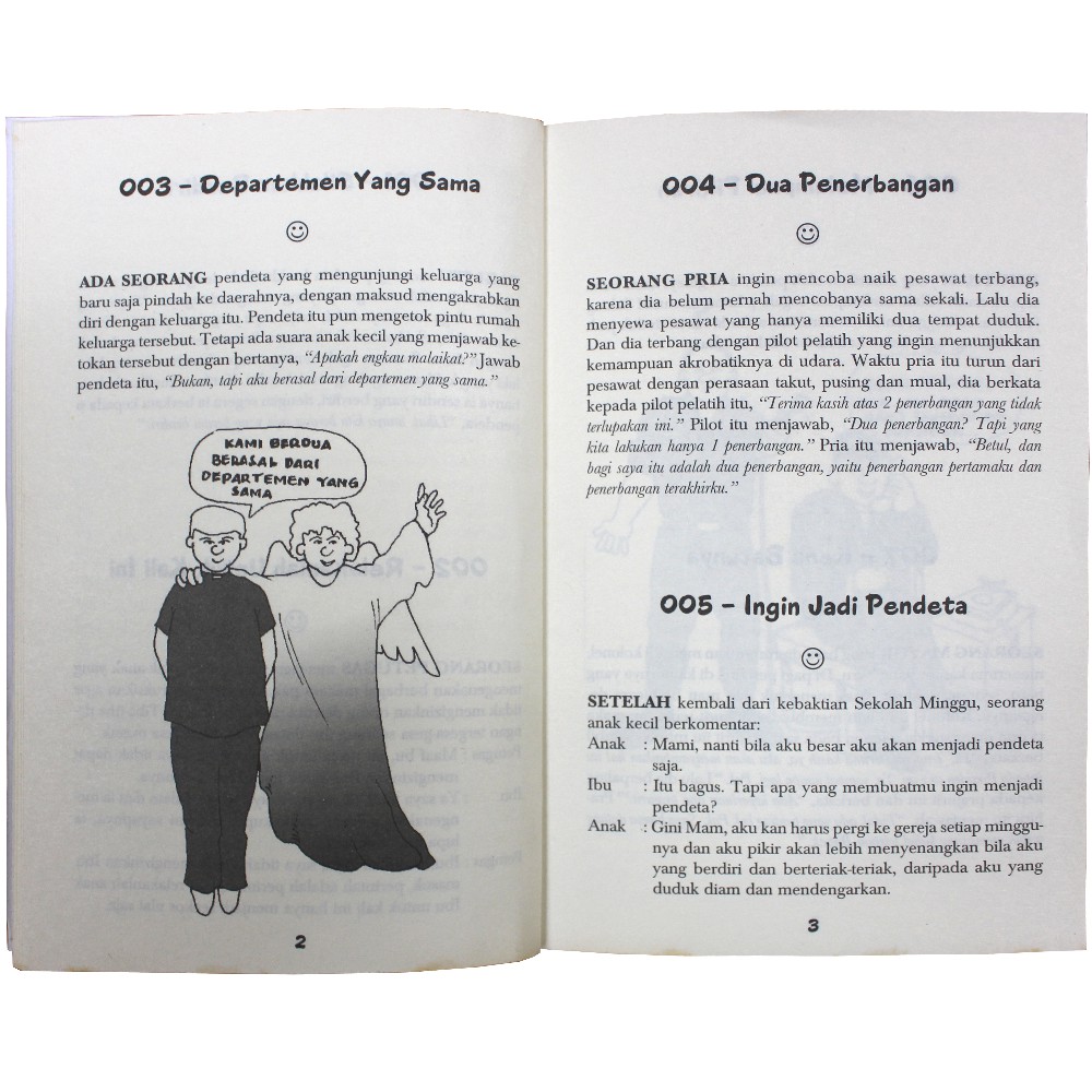 Jual Buku Rohani Kristen - SENYUM SORGAWI - 150 Humor Segar Untuk ...