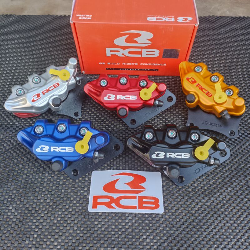 Jual MASTER REM RCB KOTAK E3 SET KOPLING RCB ORIGINAL KALIPER RCB MERAH ...