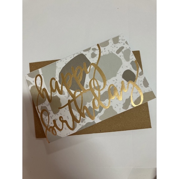 Jual happy birthday card / kartu ucapan ulang tahun / kartu hbd / kartu