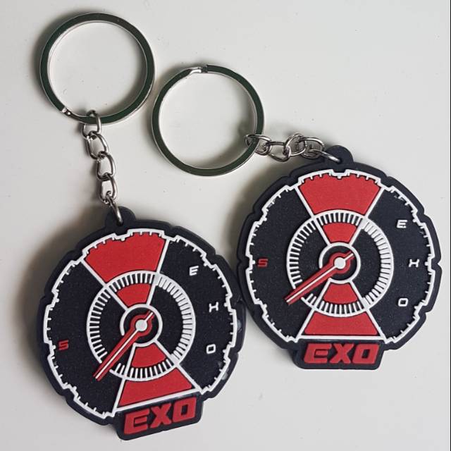Jual EXO KEYCHAIN RUBBER KPOP MY TEMPO KEYRING GANTUNGAN KUNCI EXO ...