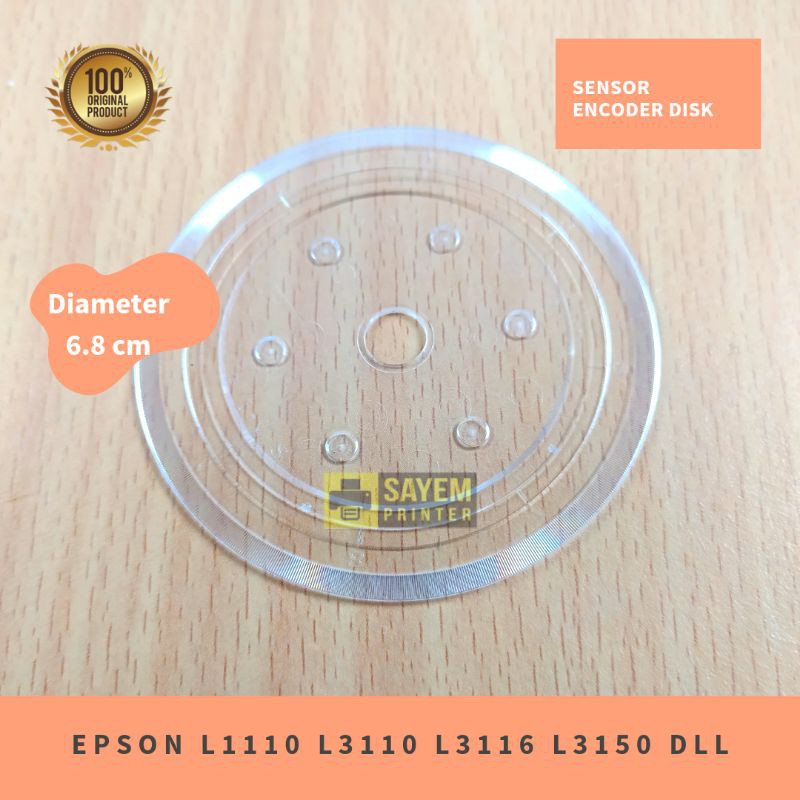 Jual Sensor Encoder Bulat Disk Epson L1110 L3110 L3116 L3150 L3156 L4150 L4160 L5190 L6160 Baru 2307
