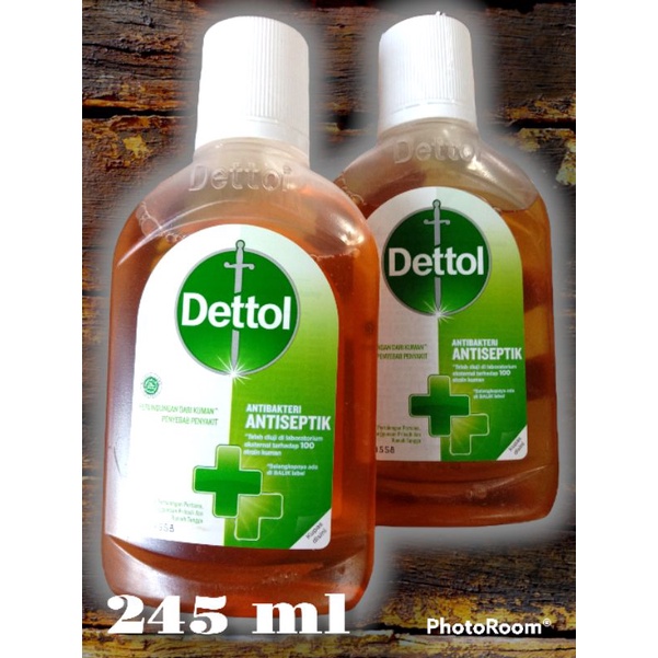 Jual Dettol Antiseptic Liquid 245ml Detol Cairan Antiseptik