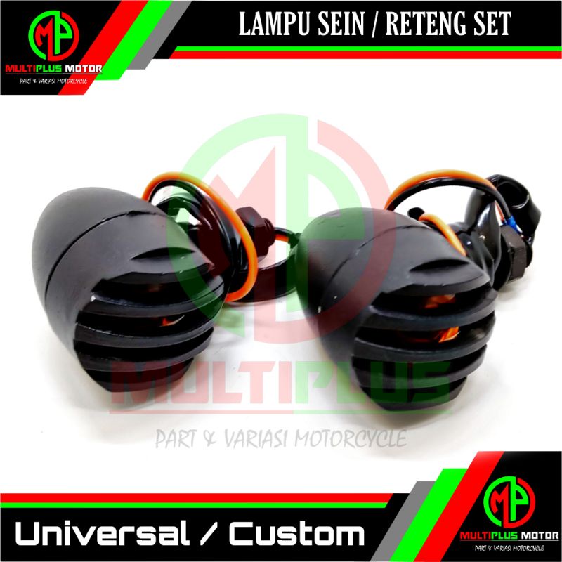 Jual Lampu sen sein reteng riting motor set BESI,CUSTOM,CB,GL,TIGER ...