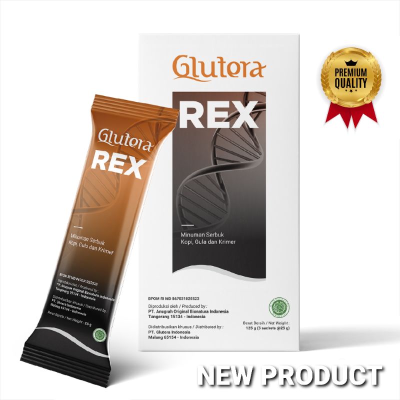 Jual KOPI KESEHATAN-GLUTERA REX 1 SACHET | Shopee Indonesia