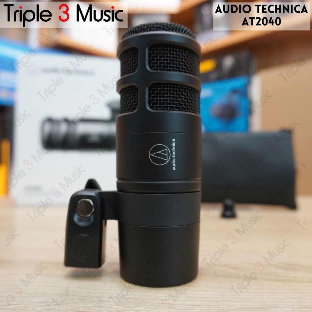 Jual Audio Technica AT2040 Microphone dynamic Hypercardioid | Shopee ...