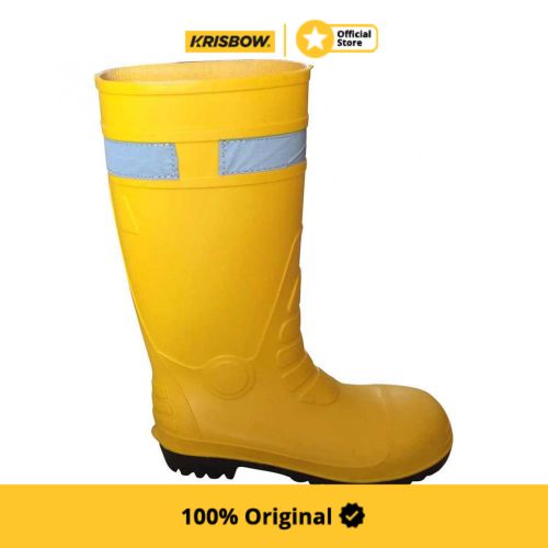Jual Krisbow Sepatu Boot Pengaman Ukuran 39-40 - Kuning | Shopee Indonesia