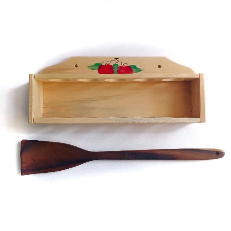Jual Tempat Telur / Rak Telur isi 10 Butir Telur & Spatula Sonokeling P ...