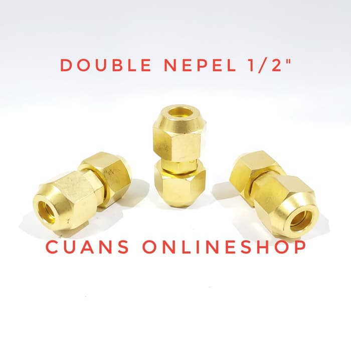 Jual Double Nepel 1/2