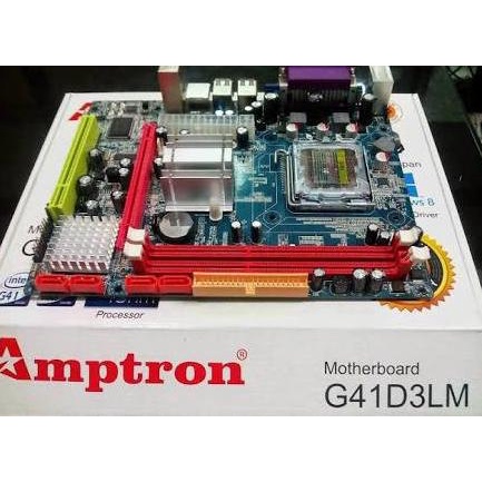 Jual Motherboard Intel 775 Amptron G41 Baru | Shopee Indonesia