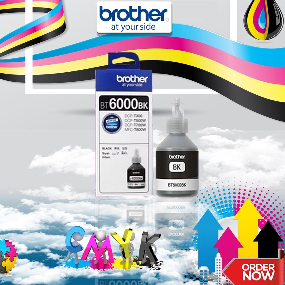Jual Tinta printer BROTHER BT6000 BLACK DCP T710W DCP T300 DCP-T310 ...