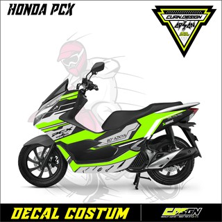 Jual Sticker Decal Full Body Honda Pcx Varias Warna Hijaui Shopee Indonesia