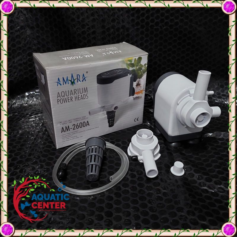 Jual Mesin Pompa Celup Aquarium Amara Am A Low Watt Shopee Indonesia