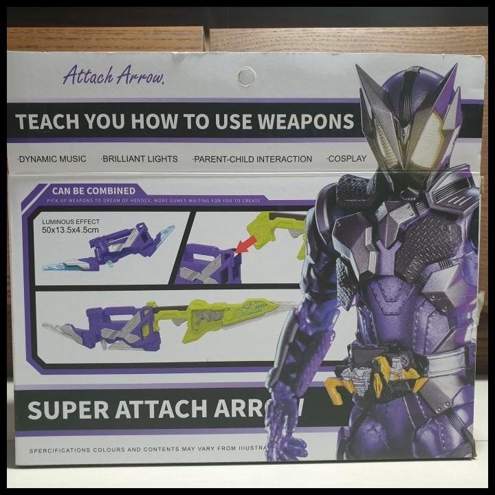 Jual Mainan Senjata Kamen Rider Zero One Super Attach Arrow / | Shopee ...