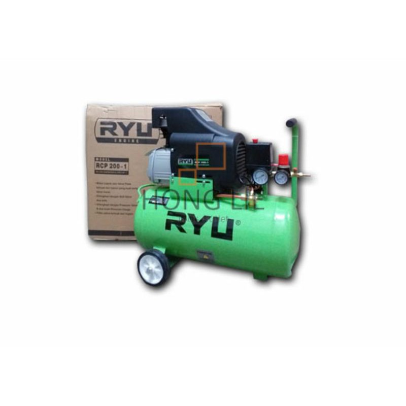 Jual RYU RCP200-1 RCP 200-1 Kompresor 2 HP 2HP 35 Liter Portable ...