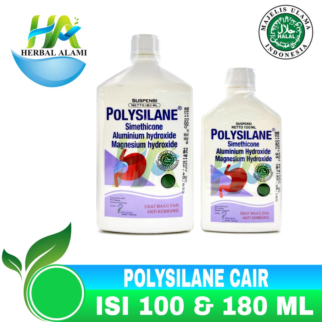 Jual Polysilane Cair - obat Sakit maag & kembung | Shopee Indonesia