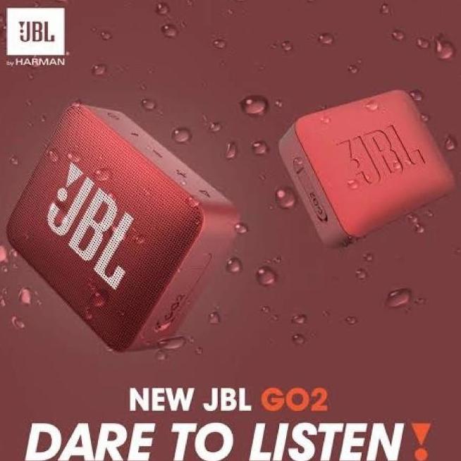Jual JBL GO2 GO 2 WATERPROOF PORTABLE BLUETOOTH SPEAKERS ORIGINAL ...