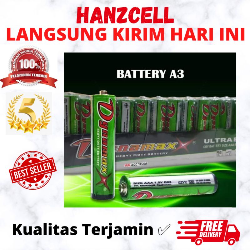 Jual Baterai Aaa A Dynamax Hijau Ultra Blasck Volt Battery Power Quality Shopee Indonesia