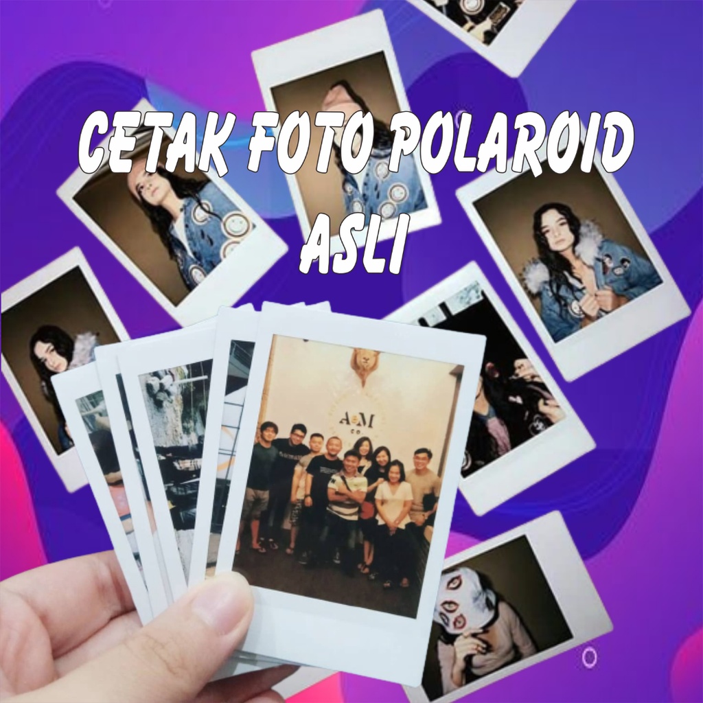 Jual Cetak Foto Polaroid / Foto Polaroid asli / Polaroid / Cetak Foto