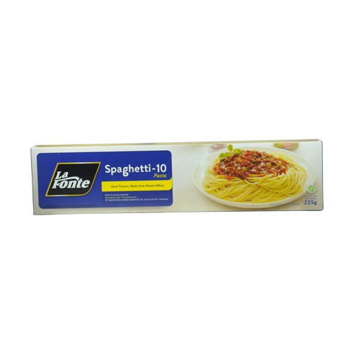 Jual LA FONTE PASTA SPAGHETTI 225GR Shopee Indonesia