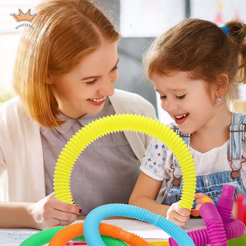 Special Supplies Fun Pull And Stretch Tubes - 12 Pack Sensory Toys, BPA ...