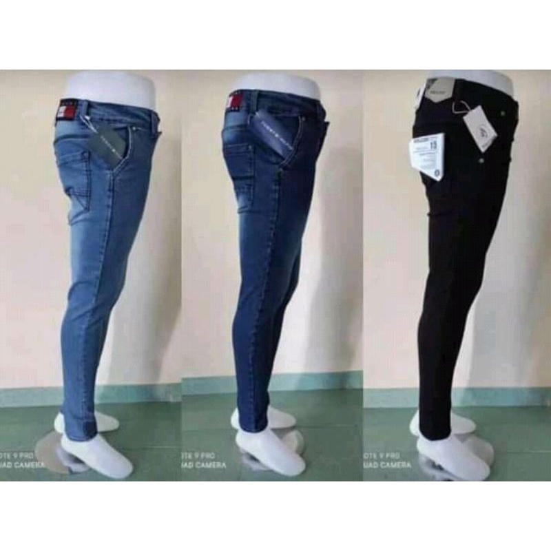 Jual Celana Panjang Jeans Pria Bahan Denim Ukuran Model Pensil Jeans Model Pensil