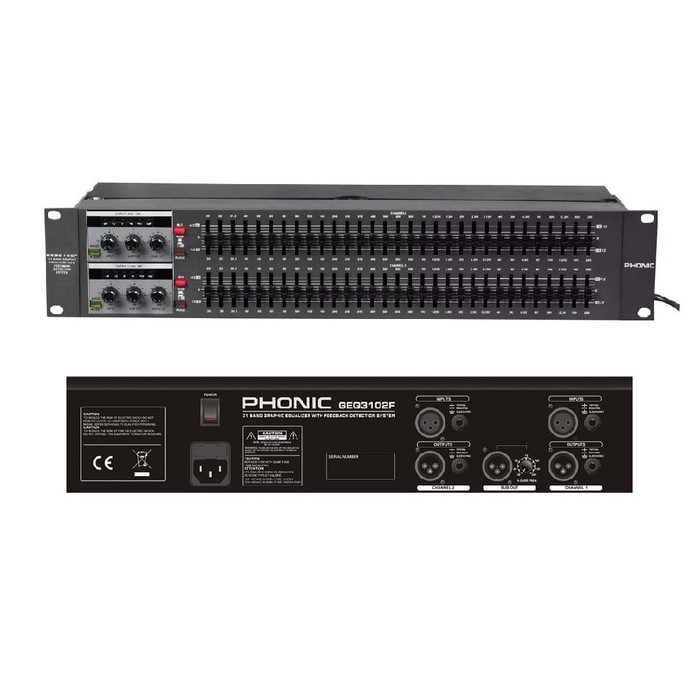 Phonic GEQ 3102F グラフィック・イコライザー ☆未使用・未開封