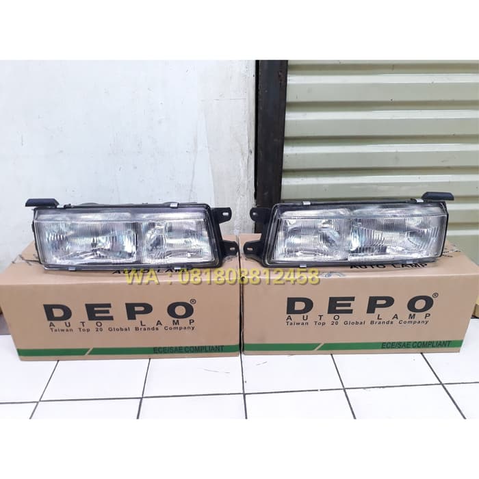 Jual Headlamp Lampu Depan Mitsubishi Lancer Dangan Dohc Sohc Head Lamp Shopee Indonesia