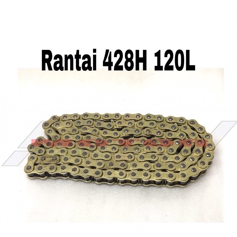 Jual Rante rantai roda Yamaha R25 520h-120L Tanpa sambungan orisinil ...