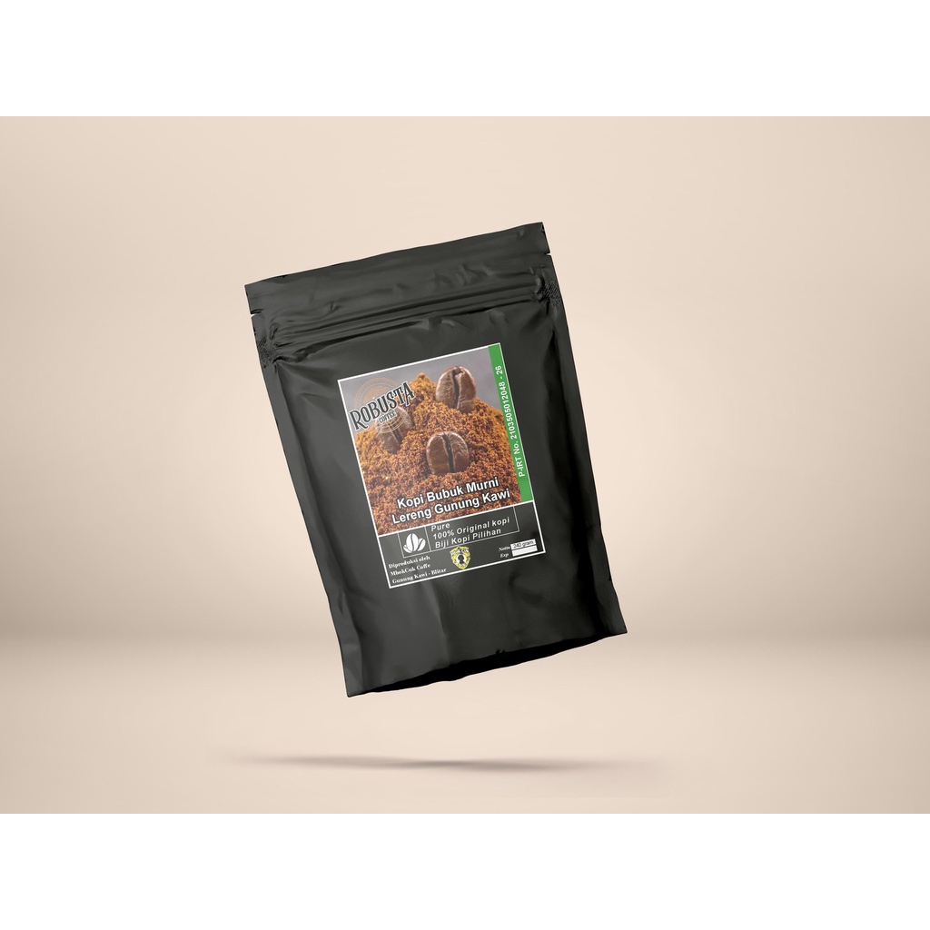 Jual Kopi Bubuk Java Robusta Premium 240 Gram Dijamin 100% Asli Kopi ...