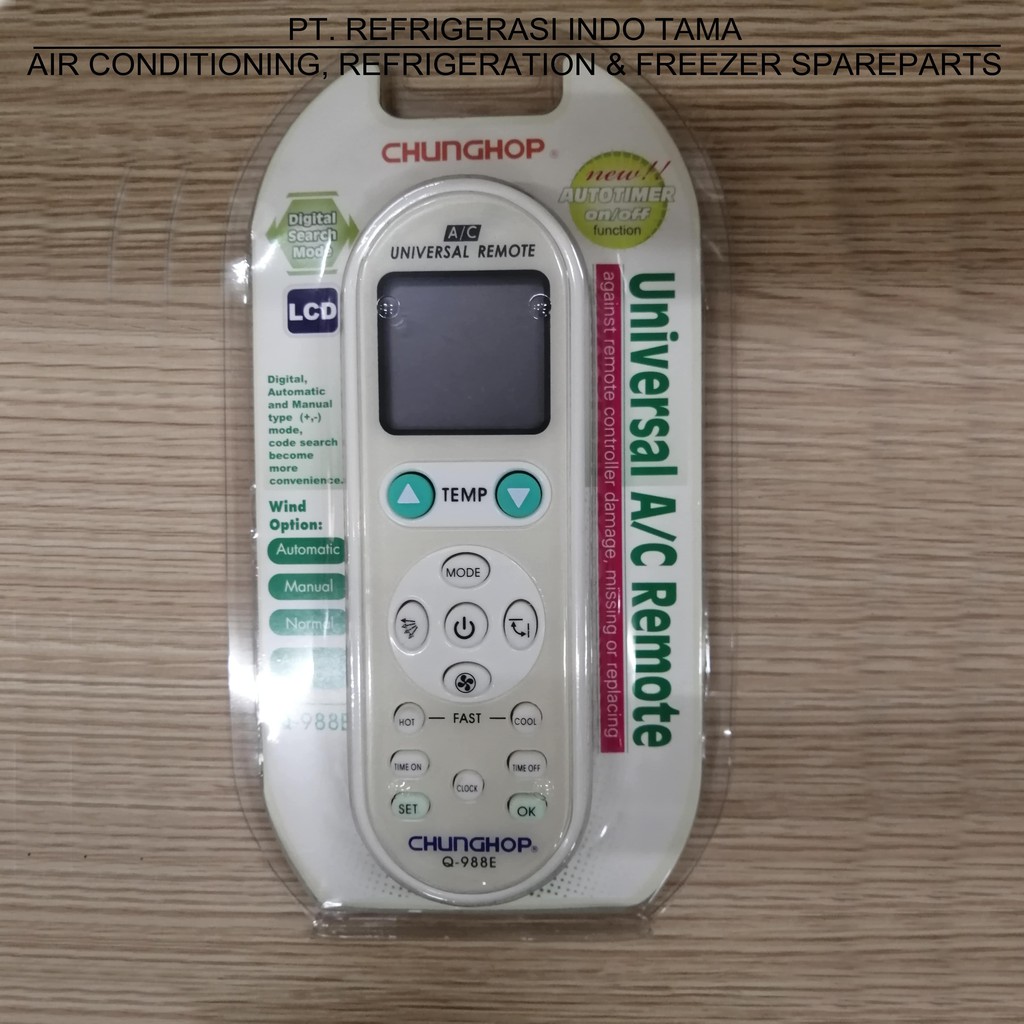 Chunghop Air Conditioner AC Remote Control Compatible with MCQUAY and More