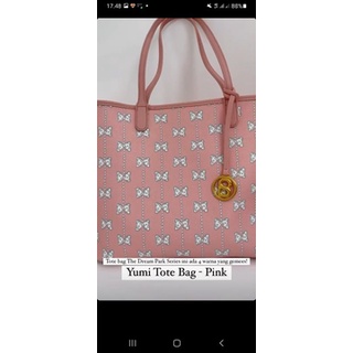 Jual Aaliya Printed & Canvas Tote Bag Buttonscarves