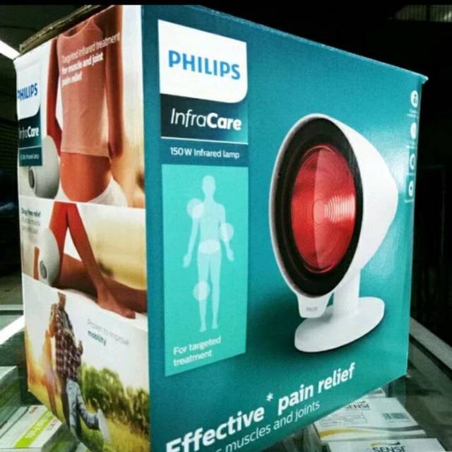 Jual Lampu Terapi Infrared Philips 150wat / Lampu Inframerah+timer ...