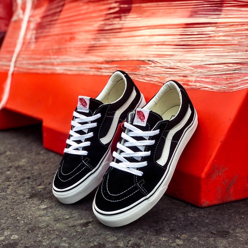 VANS SK8 LOW BLACK WHITE ORIGINAL UNISEX