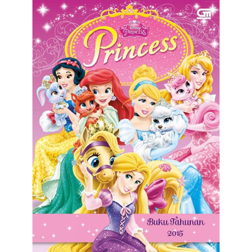 Jual Buku Aktivitas Disney Princess Sparkling Rapunzel Jasmine Tahunan ...