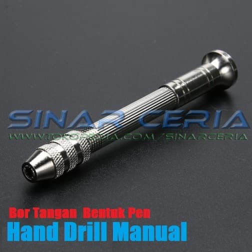 Jual Mini Pen Hand Drill Bor Tangan Manual Lobang Stainless Steel PCB ...