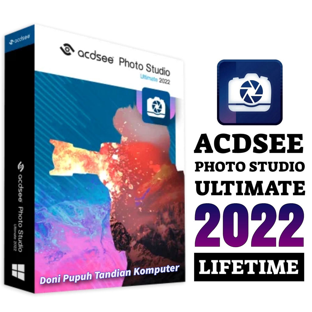 Jual Acdsee Photo Studio Ultimate 2022 Full Version Lifetime Shopee