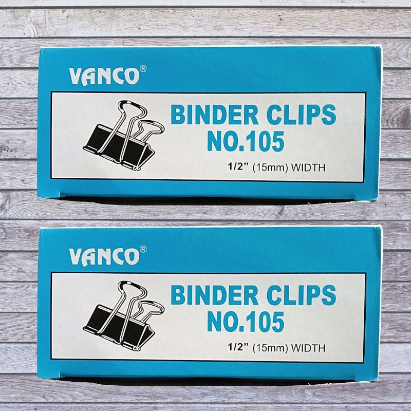 Jual Klip Kertas Binder Clips No 105 Penjepit Kertas Paper Clip