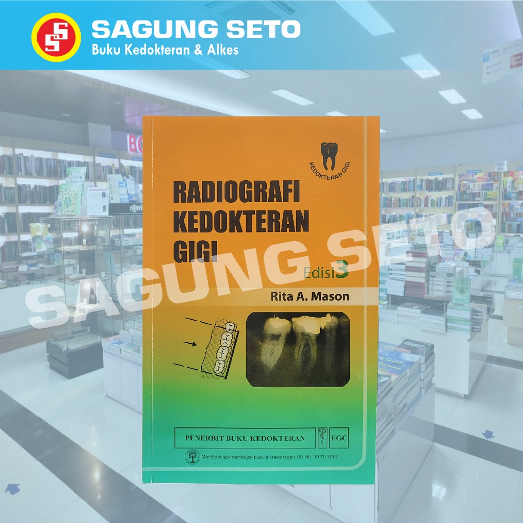 Jual RADIOGRAFI KEDOKTERAN GIGI ED 3 / BUKU KEDOKTERAN GIGI / BUKU ...