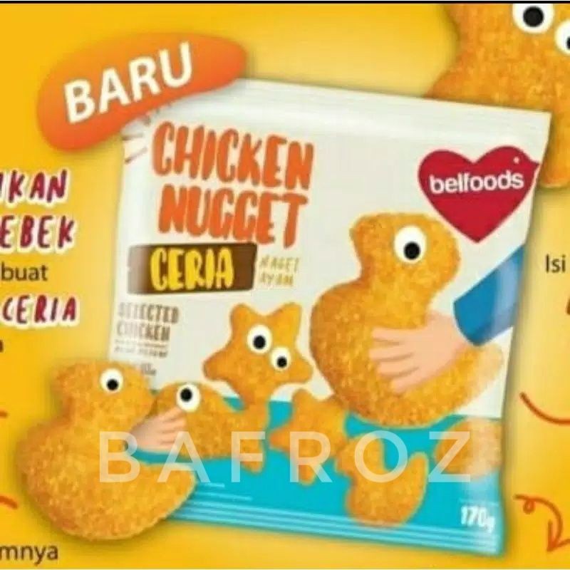 Jual Belfoods Chicken Nugget Ceria 170gr | Shopee Indonesia