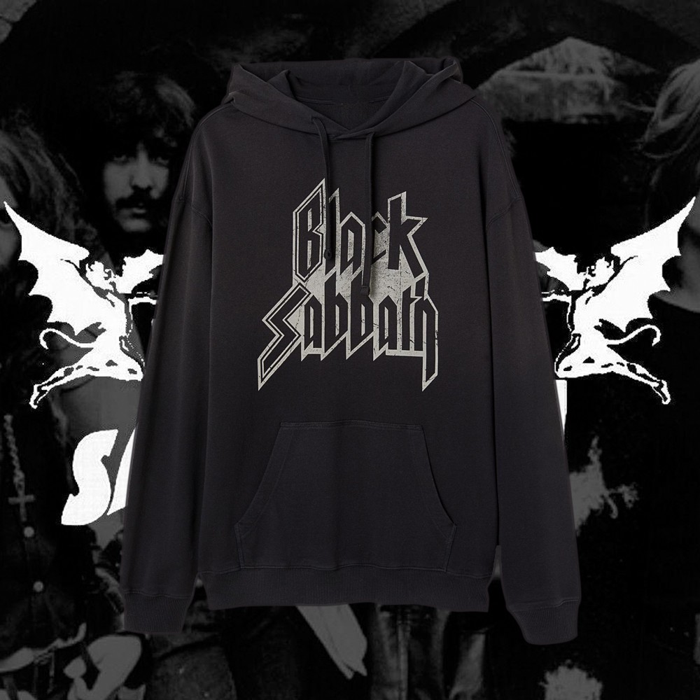 Black sabbath store hoodie h&m