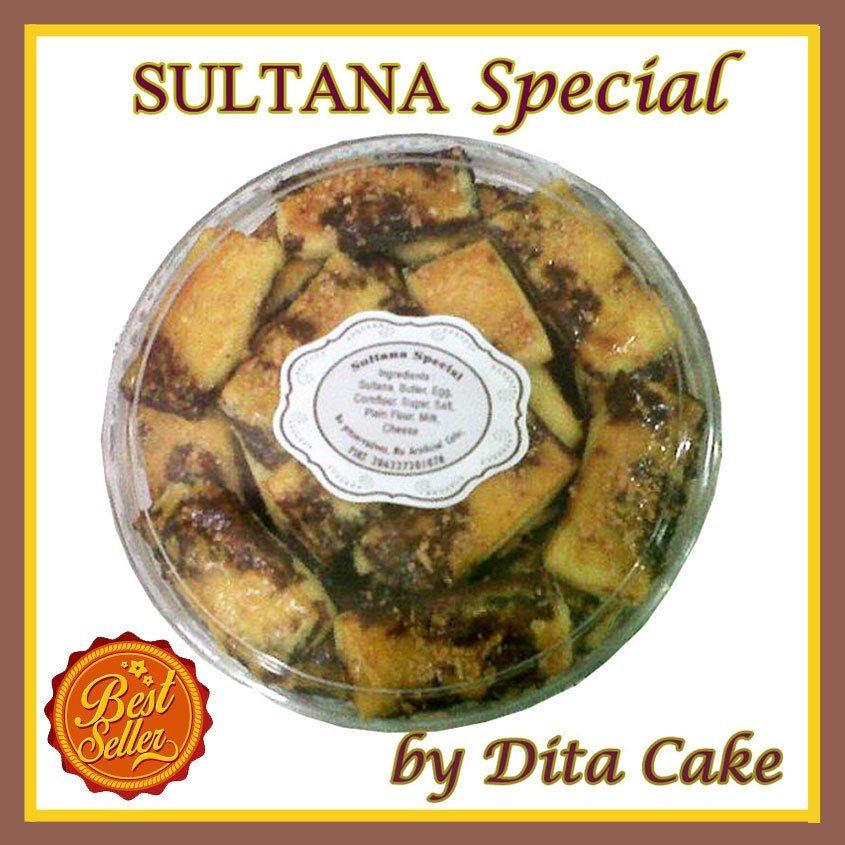 Jual Sultana Special Dita Cake Kue Kering Kismis Keju Raisin Cookies Jadul Enak Premium Shopee 6369