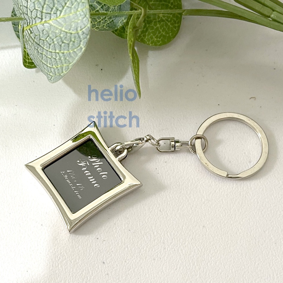 Jual 1 pcs Gantungan Kunci Besi Insert Paper Photo Keychain | Shopee ...