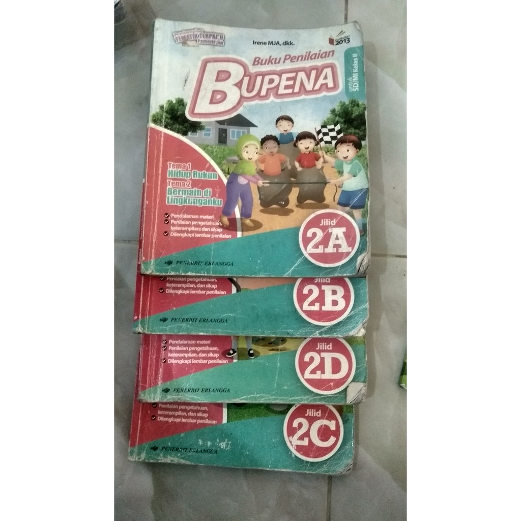 Jual Buku Bupena Bekas Kelas 2 Paket A,B,C,D | Shopee Indonesia