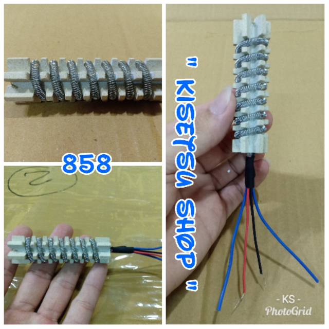 Jual ELEMEN / ELEMENT BLOWER / SOLDER UAP 858 / 878 DIGITAL + KERTAS
