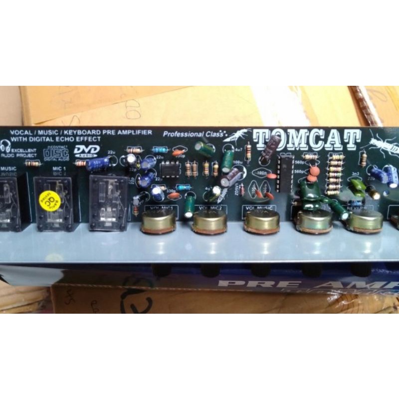 Jual KIT PRE AMPLIFIER PROFESIONAL AUDIO INSTRUMEN VOCAL MUSIK KEYBOARD ...